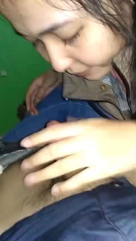 Cute girl with hairy pussy suck and fuck