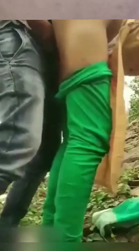 Outdoor sucking and fucking