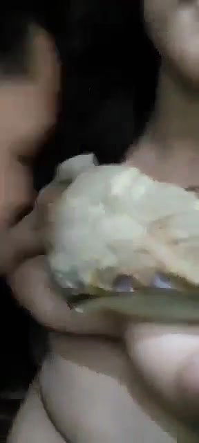 Shy Desi girl boobs sucked