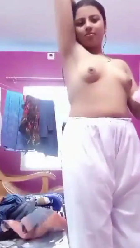 after bath dress change