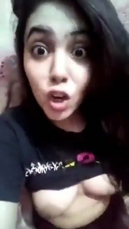 cute girl showing boobs nipple