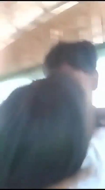 lovers kissing and boob suck