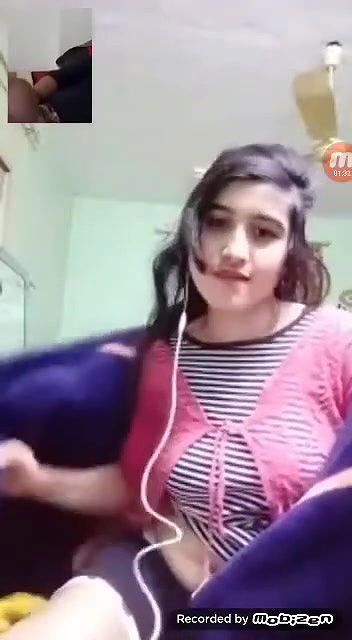 hot indian girl boob and pussy fingering in vc