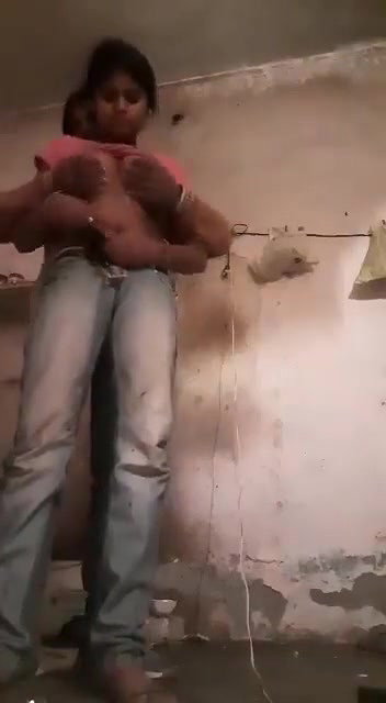 boob pressing with young girl
