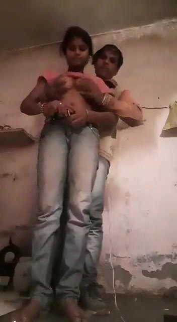 boob pressing with young girl