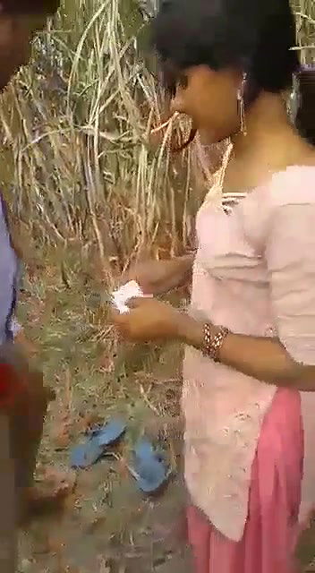 married girl sex with ex lover in open field recorded by friend