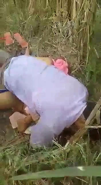 married girl sex with ex lover in open field recorded by friend