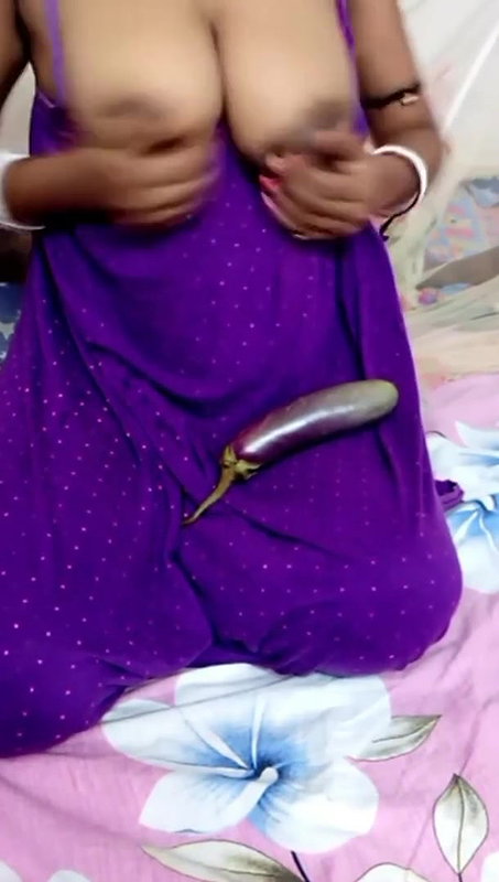 pussy fucking with brinjal