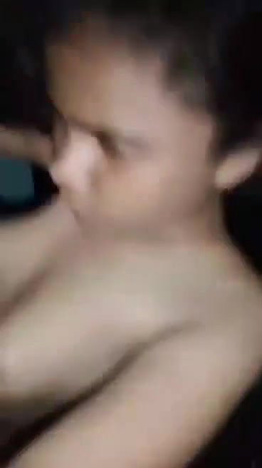 gf riding bf at night in home