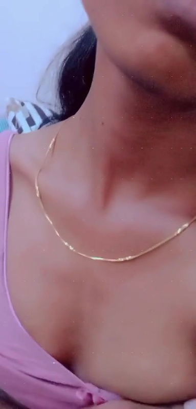 school girl shy to show her small boobs