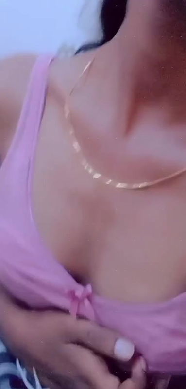 school girl shy to show her small boobs