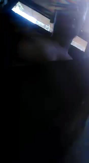 girl pressing own boob