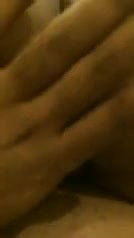 hiding after pussy rubbing