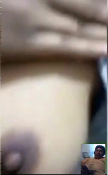 girll showing boob on vc to bf
