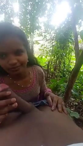 bj by gf in forest