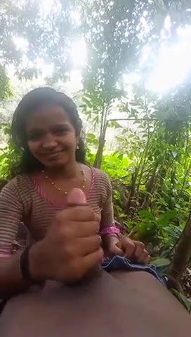 bj by gf in forest