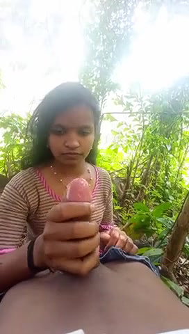 bj by gf in forest