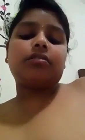 dusky girl showing dark nipple