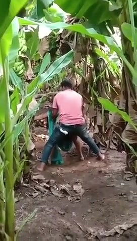 caught having sex in banana yard