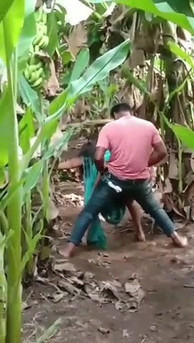 caught having sex in banana yard