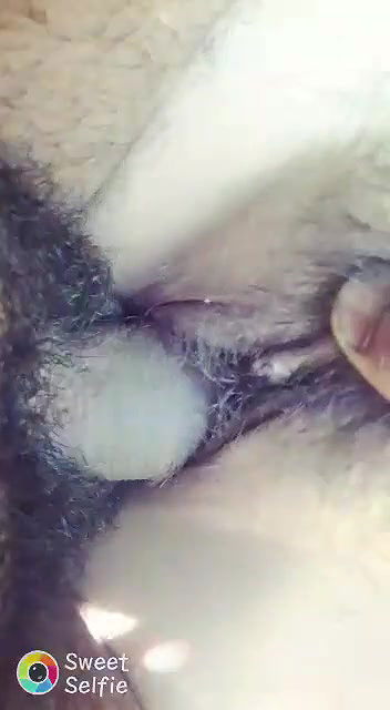 Cute hairy pussy fucking