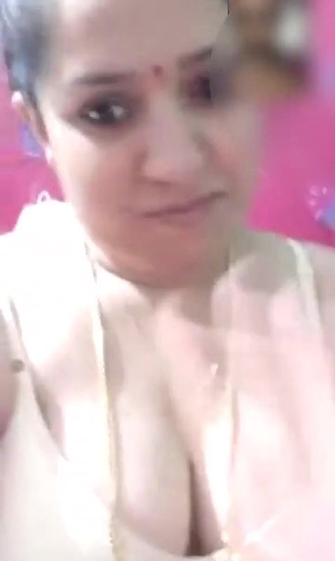 Indian wife WhatsApp video call with her secret lover