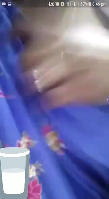 dusky ugly girl showing boob on vc to bf