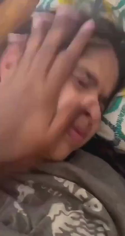 Newly wed get punished by bf on her boobies