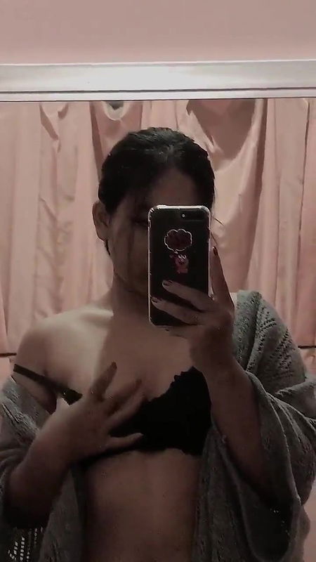 Horny beautiful babe exposes her sexy big titties and wet puffy pussy P5