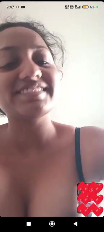 Cute Girl Showing Her Boobs On Video Call