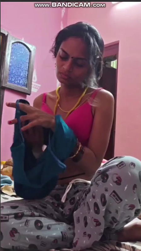 Newly Married Tamil Wife Nude Secretly Recorded