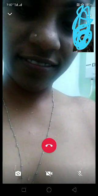 Nude WhatsApp video call of a Tamil girl