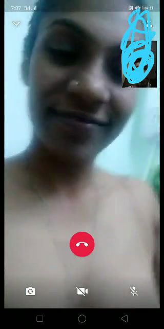 Nude WhatsApp video call of a Tamil girl