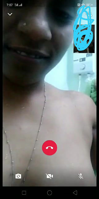 Nude WhatsApp video call of a Tamil girl