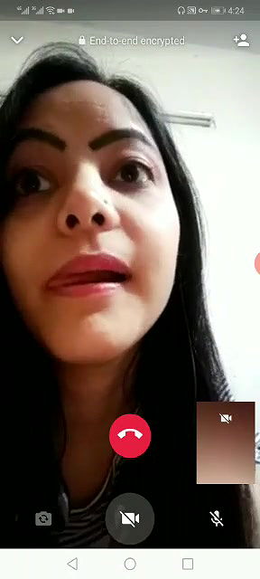 Hot bhabhi showing her Boobs on video call with her boyfriend