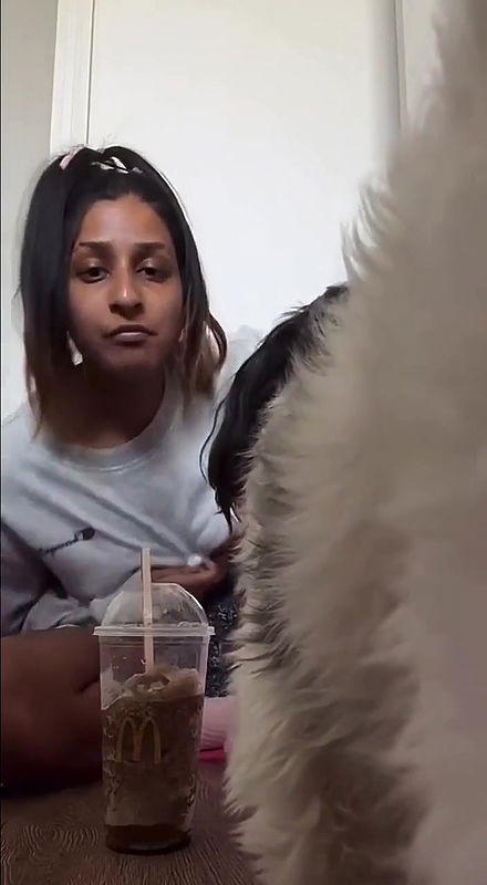 Beautiful brown nri babe nip slip on live video