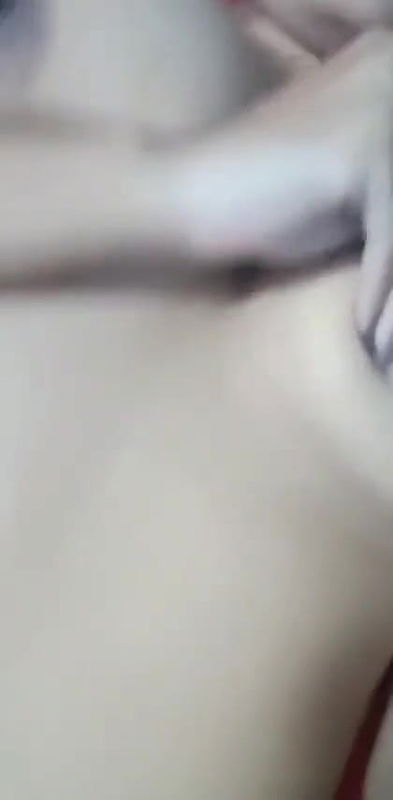 Extremely cute so adorable girlfriend showing her big tits and playing with them P3