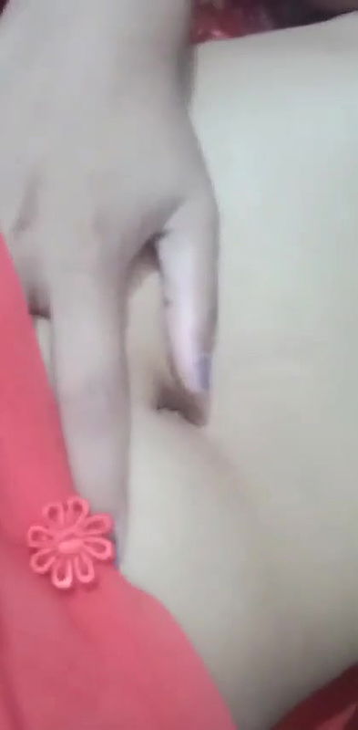 Extremely cute so adorable girlfriend showing her big tits and playing with them P3