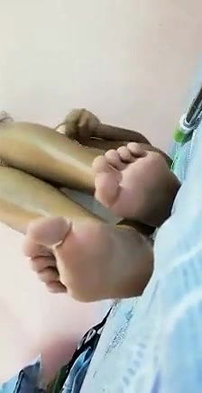 Cute girl fingering pussy on selfie