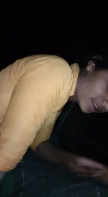 Village girl first time blowjob MMS video