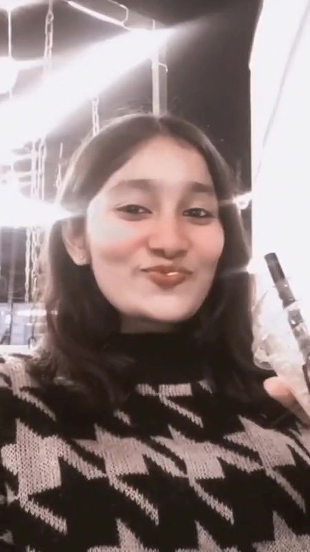 Beautiful Girl Showing Clit