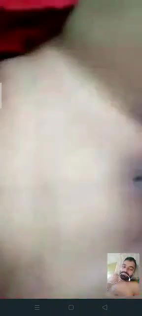 hot bhabhi showing her asset on vc to devar