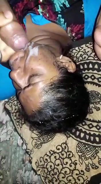 Indian widow cum facial MMS video
