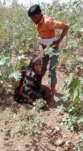 Dehati outdoor sex caught on cam by a voyeur