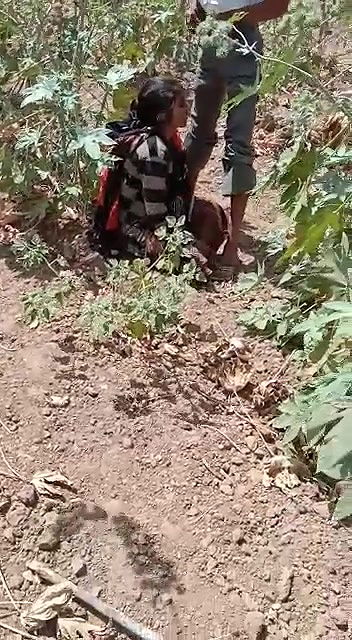 Dehati outdoor sex caught on cam by a voyeur