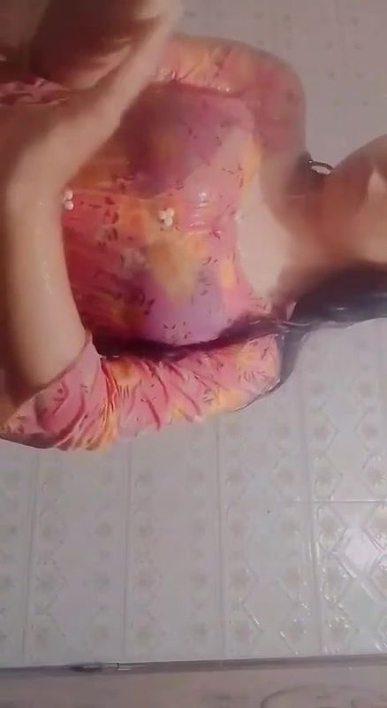 Beautiful Sexy Figure GF Pressing Boobs Fingering 2