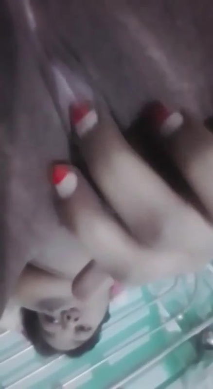 Horny GF Pressing Boobs Showing Pussy 2