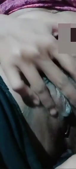 Ruhi Horny Girl Pressing Her Boobs And Fingering 1