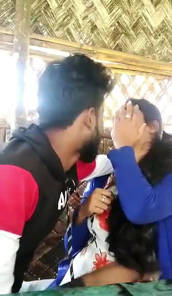 Desi Couple Kissing in Tea Shop