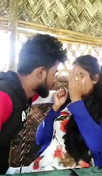 Desi Couple Kissing in Tea Shop